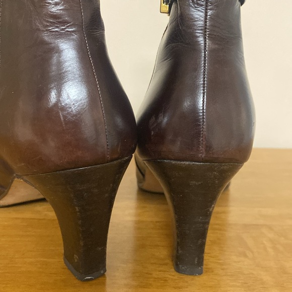 Salvatore Ferragamo Leather/Suede Boots 8.5 - Picture 6 of 9